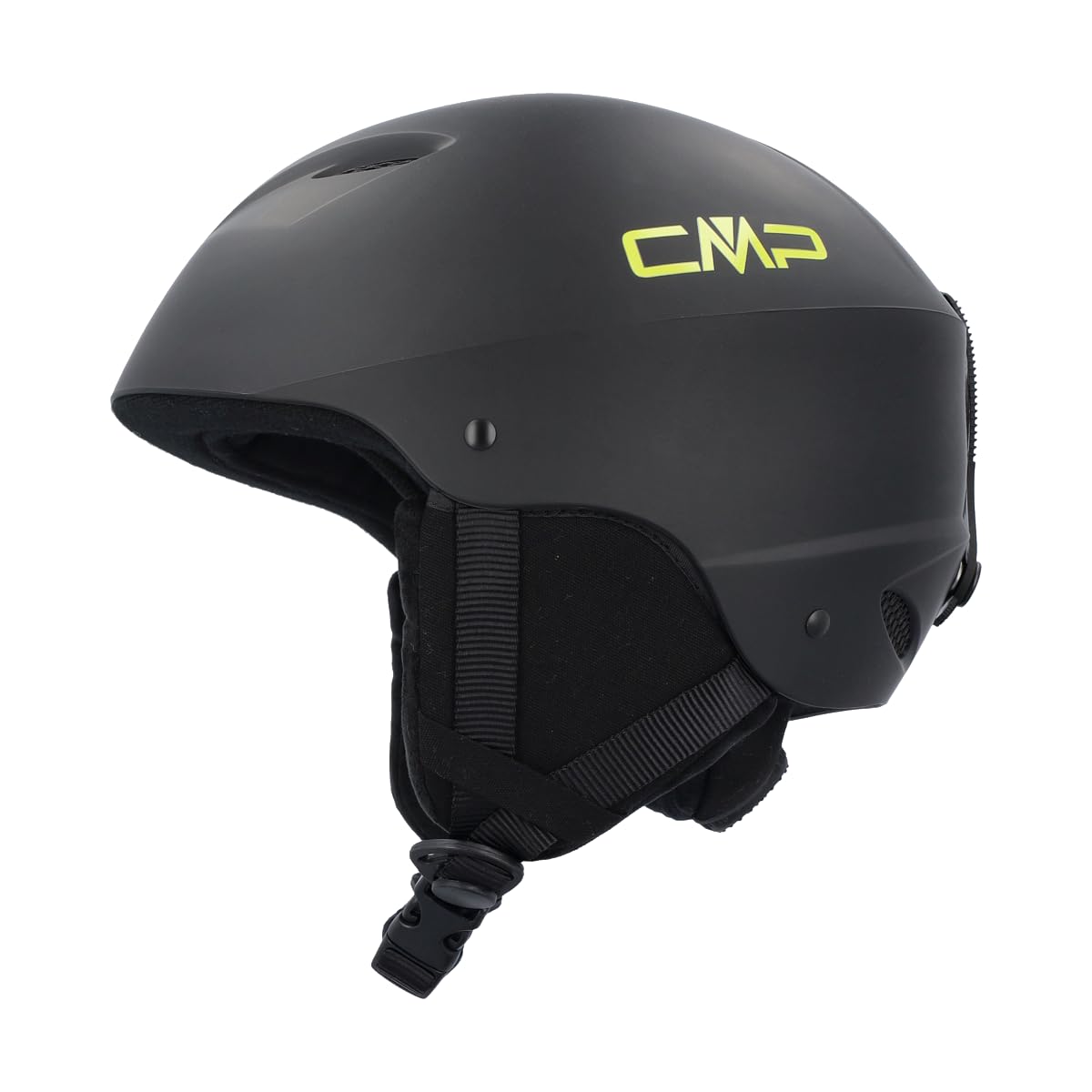 CMP - Yj-2 Kids Ski Helmet - 3B17894, Casco de esquí Unisex-Juventud, Negro, XS -