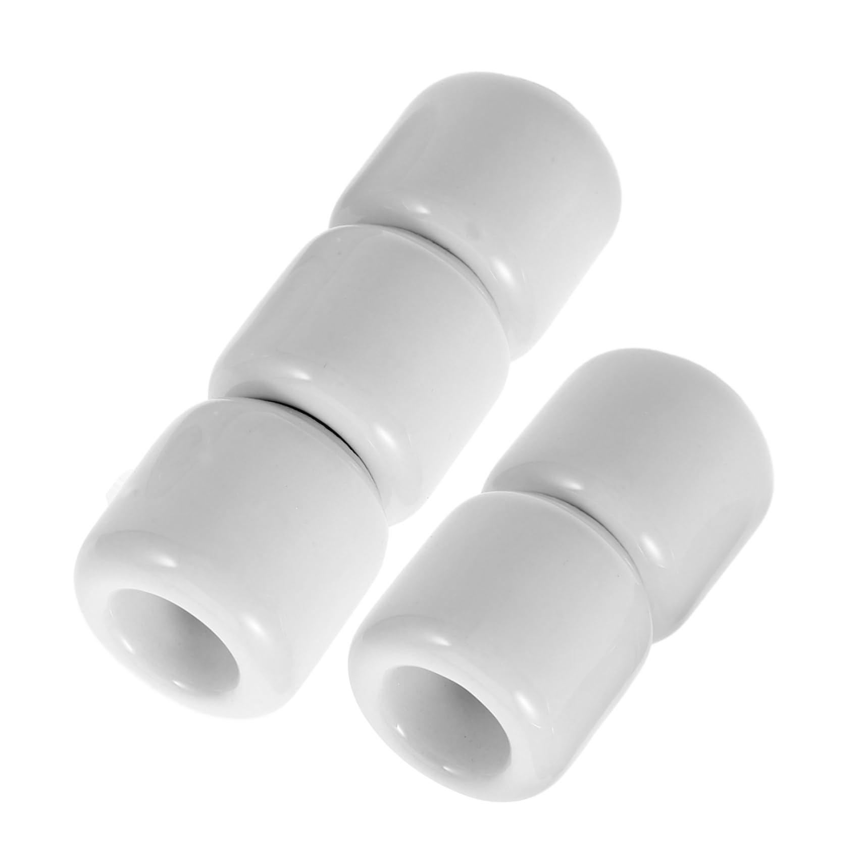 PRETYZOOM Portacandele Decorativo Da Tavolo 3 Set Mini Portacandele in Ceramica Per Campanelli E Candele Per Matrimonio 5 Pezzi * 3