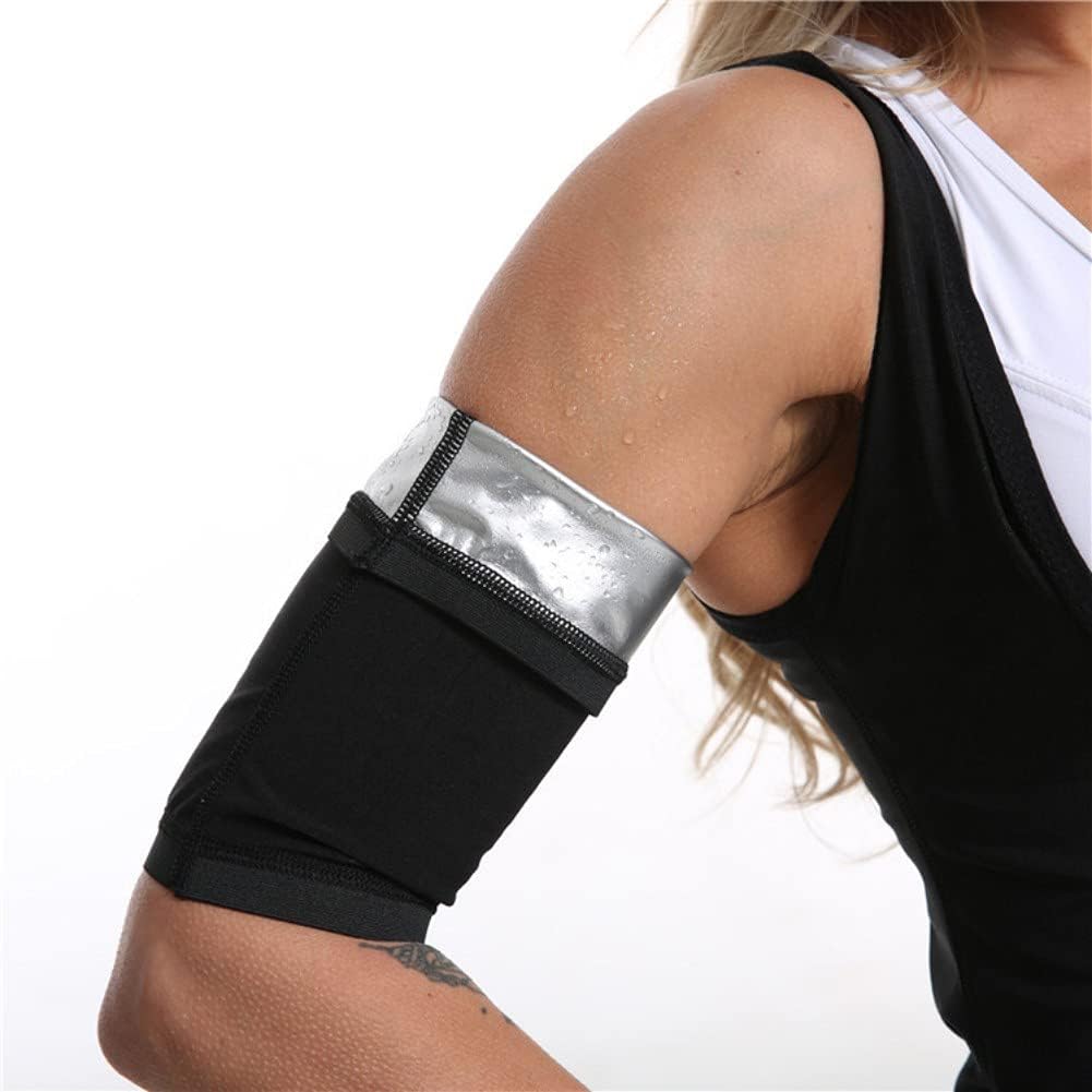 ValcatchWomen's Sauna Arm Trimmers,Compression Arm Sweat Bands, Adjustable Arm Trainer for Gym Workout Weight Loss(1 Pair)