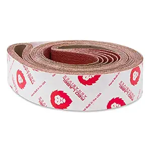 Red Label Abrasives 2 X 72 Inch 40 Grit EdgeCore Ceramic Grinding Sanding Belts, 6 Pack