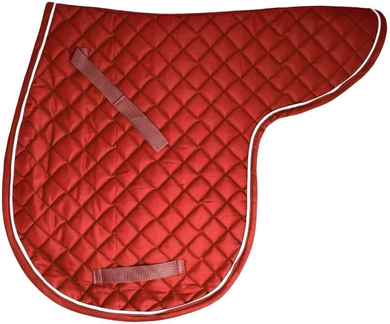 Showman Quilted English Saddle Pad