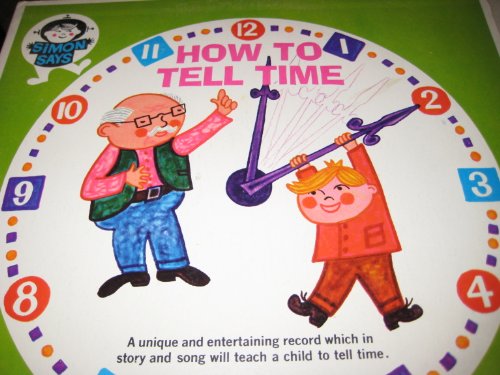 How to Tell Time [Story and Songs for Children] Rare Cosmo Records LP