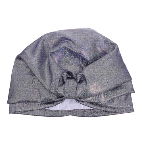Cabilock Gorro de Natación para Mujer y Protector Solar Diseño Cómodo y Elástico para Cabello Talla Azul Práctico y Fácil de Usar