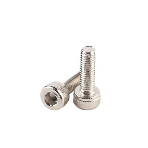 Miniatura 7 de 100 tornillos de cabeza hexagonal de acero inoxidable 304, M3 x 6810121416182022251.181 in (M3 x 10)