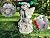 MeritMode 12.8" Fairy Garden Outdoor Guardian Angel Statue - Waterproof Resin with Flower Base, Unique for Patio, Balcony & Yard Decor