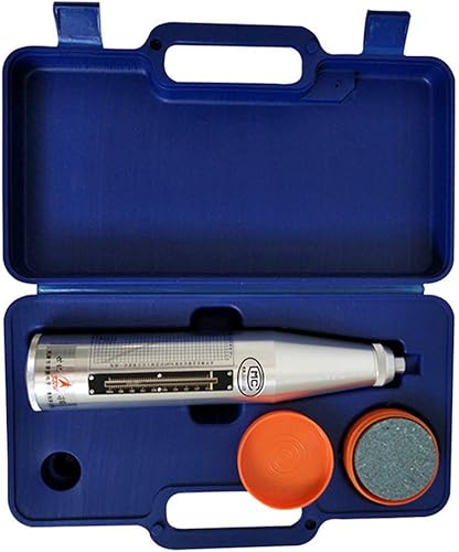 Resiliómetro Probador de martillo de rebote de hormigón Schmidt Swiss Hammer Herramienta de medidor de prueba de rebote de hormigón HT-225