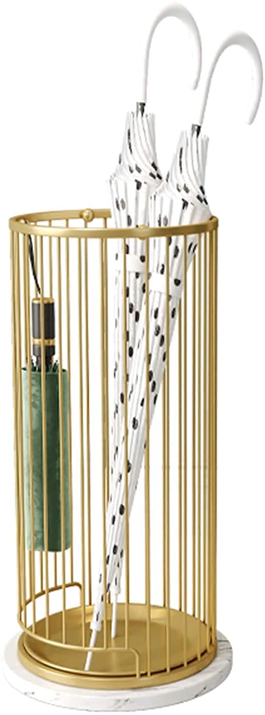 Porte-parapluies avec socle lourd anti-goutte pour en finir avec les sols mouillés