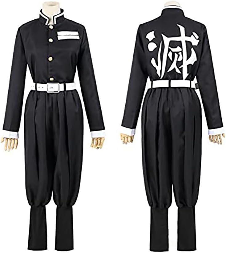 Anime Womens Cosplay Costumes Kochou Suit Full Set Halloween Party Outfit with Wig