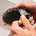 ZEUS Brush Cleaning Rake - Best Hair Removal Tool for Everyday Beard Brush Cleaning & Maintenance (MADE IN GERMANY)