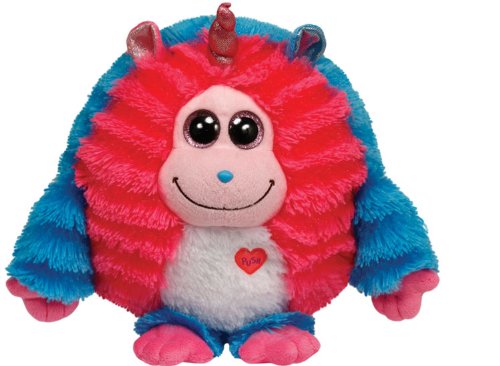 Preisvergleich Produktbild TY 37513 - Plüschtier Monstaz, Delilah Large Monster, blau / rosa