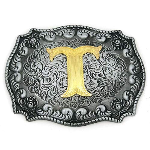 Boucle de ceinture Western alphabet pour vos soirées country et rodéo