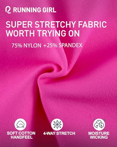 Image of RUNNING GIRL Sports Bras for Women High Support Moulded Cup High Impact Sports Bras Racerback Workout Running Yoga Bra