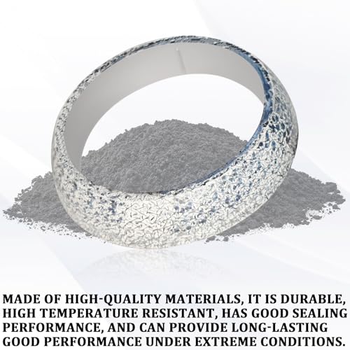 Image of Exhaust Donut Gasket 2PCS 2.5inch Exhaust Manifold Gasket Grade Graphite Material Donut Gaskets Seal Muffler Ring Replacement Prevent Leaking Between Exhaust Pipe and Exhaust Manifold