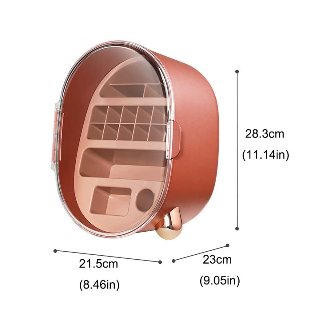 Rangement Maquillage Boîte de Rangement cosmétique Rouge à lèvres Multi-Grille Convient for Salle Bain Chambre Commode Coiffeuse(A)