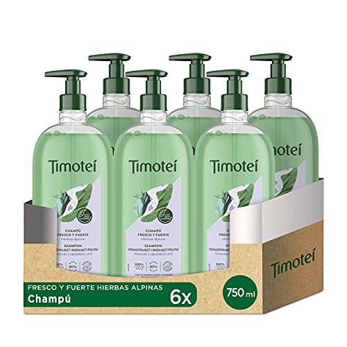 Timotei Champú Hierbas 750 ml - Pack de 6
