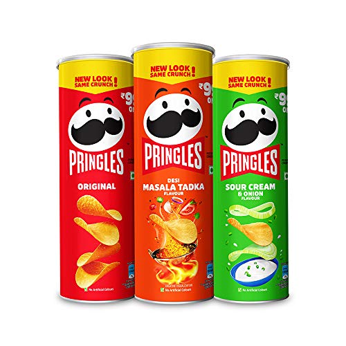 Image of Kellogg's Pringles Match Ready Pack, 3 x 107 g
