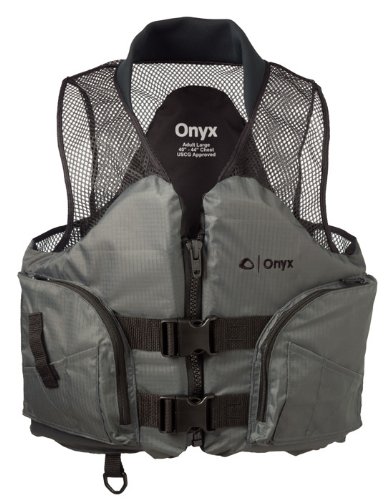 Onyx 9674-0032 Charcoal Large Mesh Deluxe Sport Vest