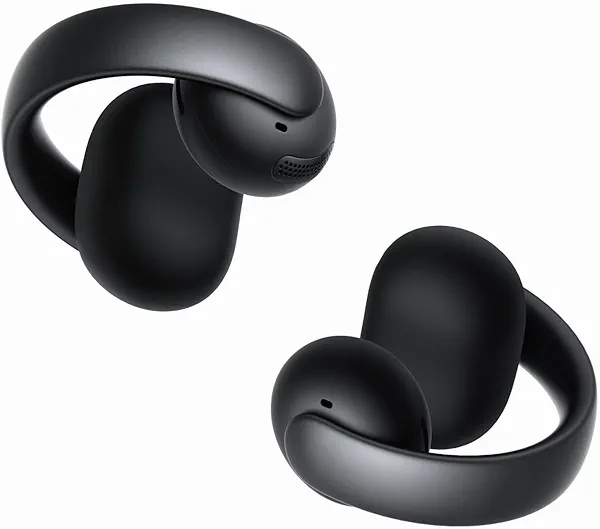 Soundcore AeroClip by Anker, Open-Ear Earbuds, Clip-On Headphones, Adaptive Comfort, Clear Calls with 4 Mics and AI, Stable Fit, 12mm Drivers for Powerful Bass, Hi-Res, Open-Ring Design Midn