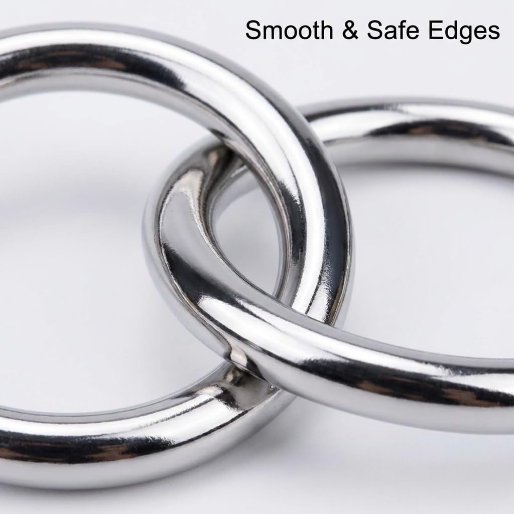 3D Metal Puzzle Solving Set, 24PCS Brain Teaser Metal Montessori Puzzles Ring Disentanglement for Party Challenge