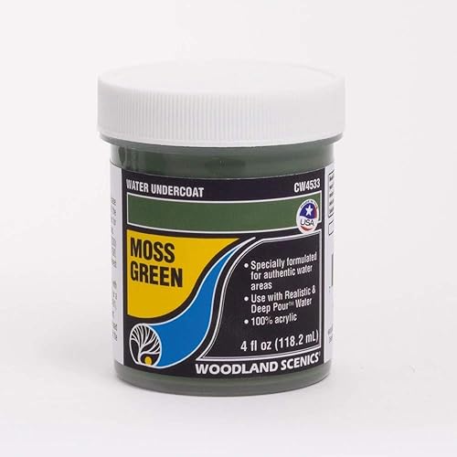 Woodland Scenics Subcapa de agua verde musgo -CW4533