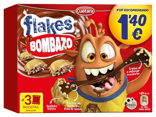 Cuétara - Flakes Bombazo, 105g