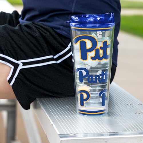 Image of Rico Industries NCAA College Double Wall Mayhem 16oz Or 20oz Tritan Tumbler W Lid