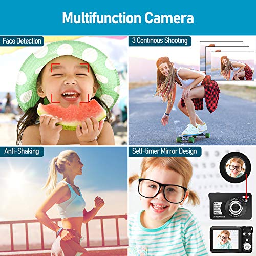Digital Camera 30 Mega Pixels Student Camera Mini Camera 2.7 Inch Hd 1080P Camera With 8X Digital Zoom Compact Camera #TOP4
