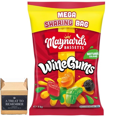 Maynards Bassetts Winegums, Mega Sharing 1 kg Bag