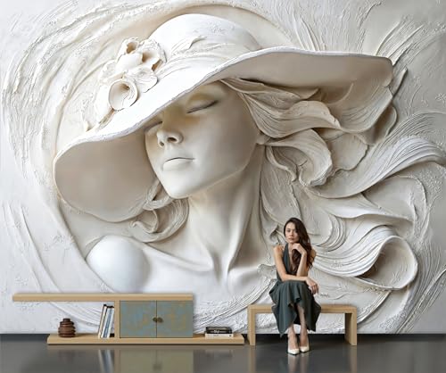 Papier peint relief 3D pour masquer les défauts des grands murs - 4