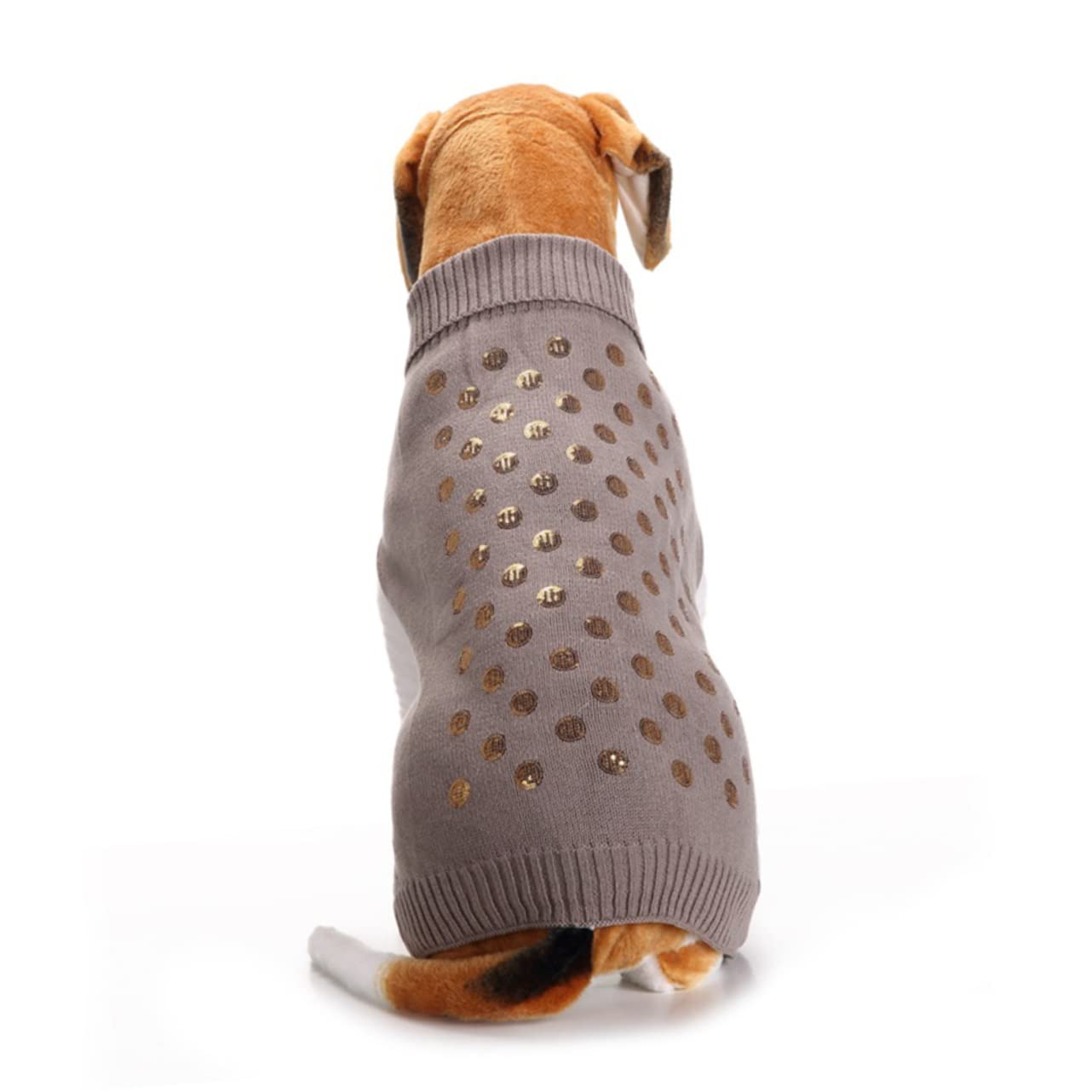BESPORTBLE 2st Winter-hundepullover Kleine Hundekleidung Pullover Für Hunde Klein Welpenkleidung Halloween-hundepullover Für Große Hunde Großer Hundepullover Wärmeres Haustier Winterhund Grey