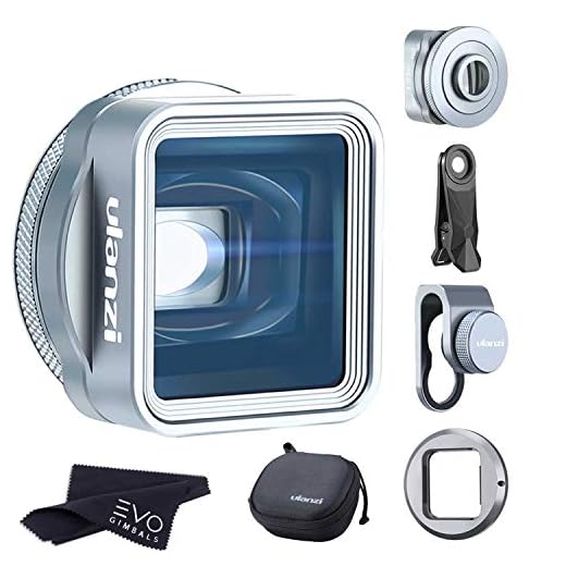 ULANZI 1.33XT Anamorphic Lens Kit for Smartphones | Film-Making Lens for Widescreen 21:9 Cinematic Style Video (1.33XT Lens Kit)