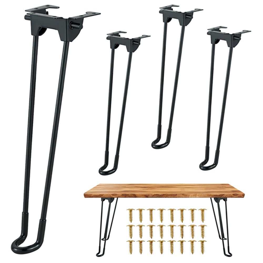 Patas mueble de horquilla: la solución plegable de 32cm para escritorios modernos y salas