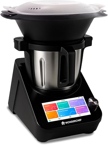 Wonderchef Chef Magic Robot de cocina todo en uno para cocina india e internacional Cortar automático, saltear, revolver, amasar... Aplicación