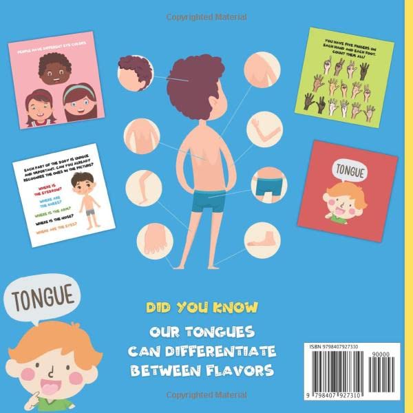 My Amazing Body Parts: A Human Body Parts First Picture Book for Toddlers 0-3. Very Easy and Exciting Exploration for Youngest Readers. Big Colorful Pictures - Image 2