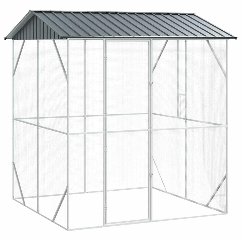 Vogelkäfig Anthrazit, 215 x 208 x 247 cm