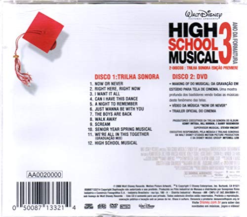 HIGH SCHOOL MUSICAL 3 - ANO DA(CD+DV