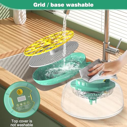 18 Egg Incubator with Automatic Egg Turning and Humidity Control,Chicken Egg Incubator, Large View Incubator for Chicken Duck Quail Eggs, External Water Refill, Egg Candler - Thumbnail 7