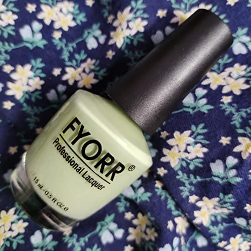 Image of Green Spring Professional Nail Polish | Long Lasting, Quick Dry, Chip Resistant, High Shine Nail Paint | Smooth & Easy Application, Vibrant Trendy Shades for Women & Girls Party Daily Use 15ml