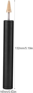 Leather Edge Dye Pen, DIY Leather Top Edge Paint Roller Craft Oil Pen Applicator Belt Strap Finisher Tool (Black)