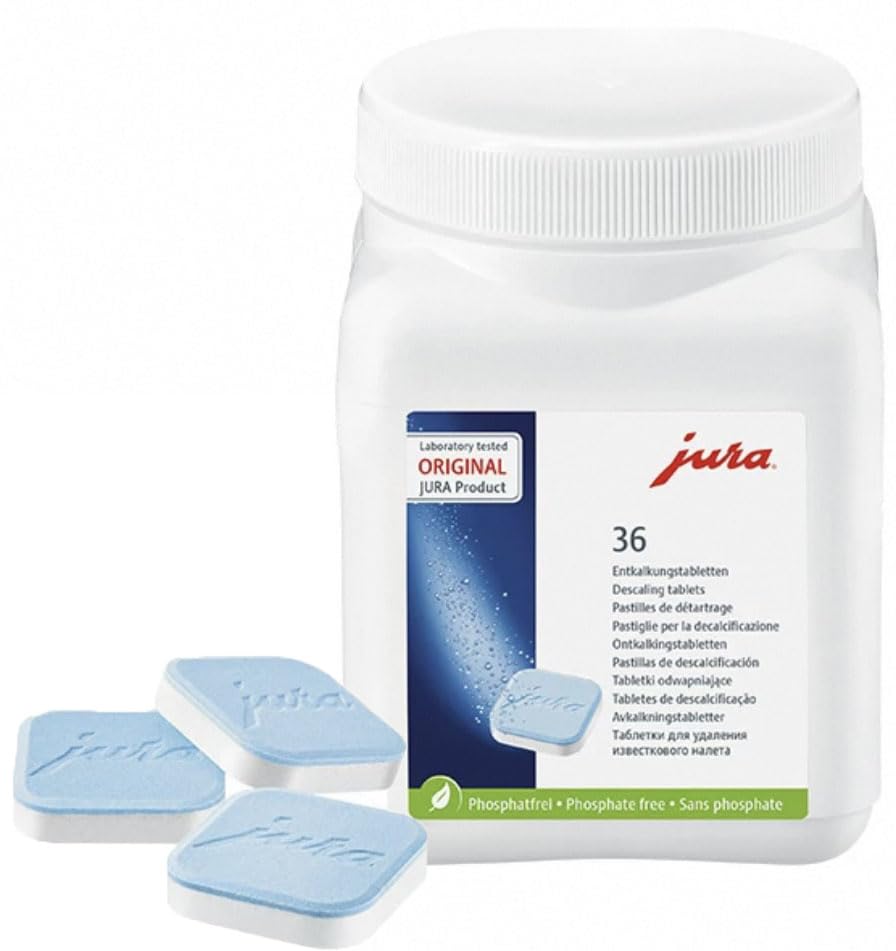 Coffee Descaling Tablets, Descaling and Protection in One (36 Tablets)