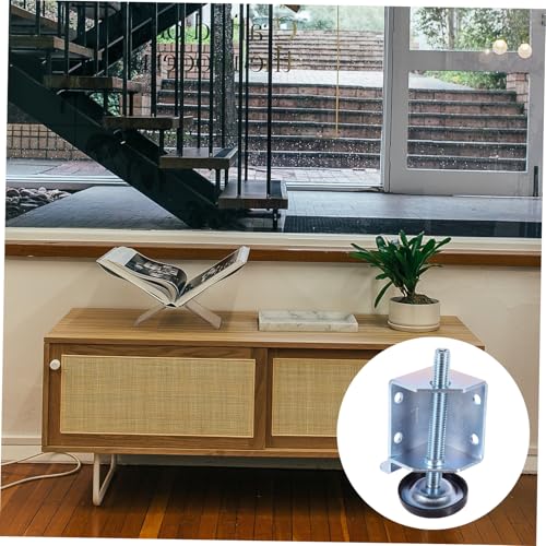 Patas ajustables para muebles solucionan suelos irregulares en mesas y armarios con base 6