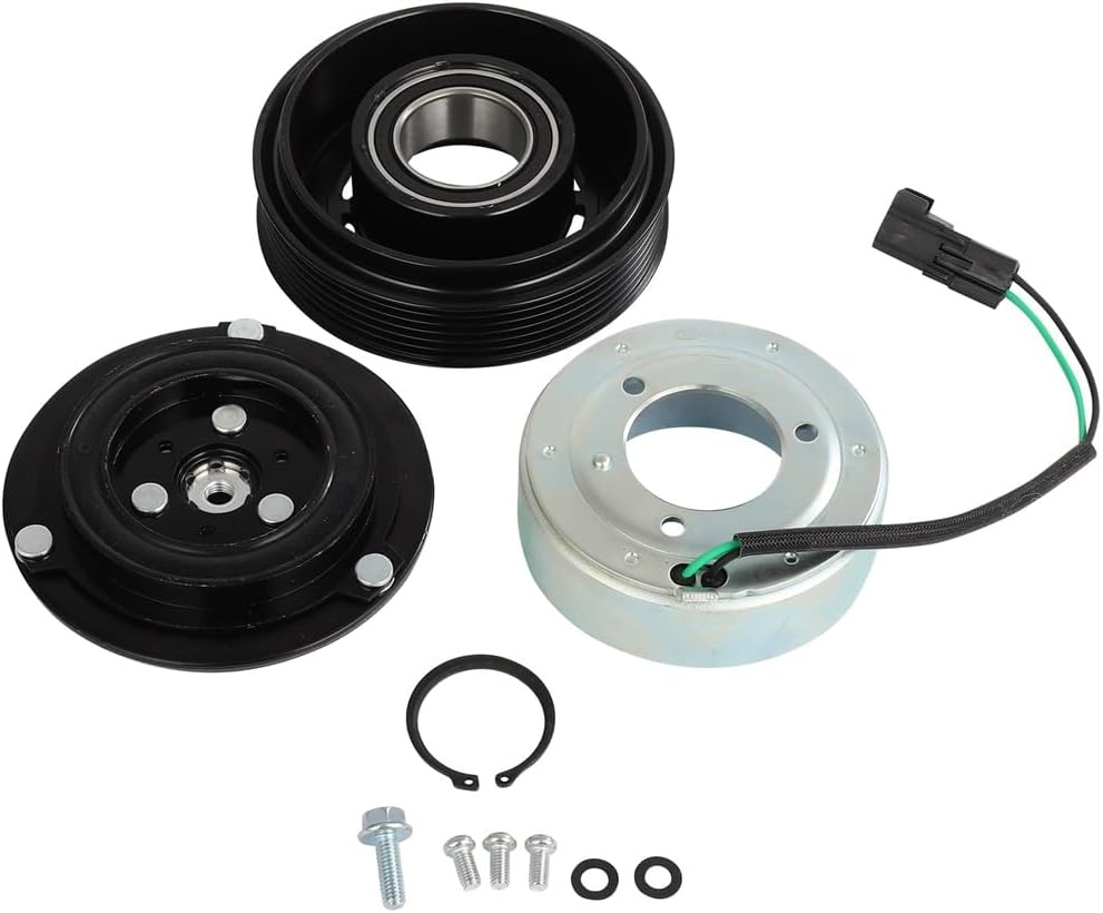 ECCPP A/C Compressor Clutch 2009-2011 Fit for Mazda Tribute 2.5L 2009-2012 Fit for Ford Escape 2.5L AC Clutch