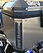 N.2 pz. RIFRANGENTI REFLECTIVE MOTORRAD TOP CASE BAGS R1200 R1250 STICKERS ADESIVI NERO BLACK