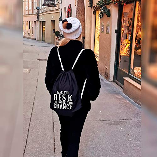 Sac de gym étanche noir robuste grand format pour entraînement