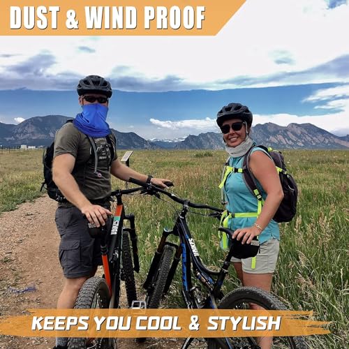 Neck Gaiter Bandana Face Mask - Versatile Sun Cooling Scarf for Men and Women, Perfect for Outdoor Activities2