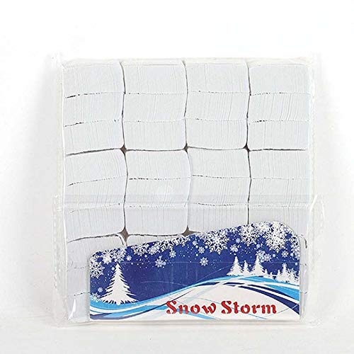 MHZZ 12PCS/Lot Magic Tricks White Snow Paper Magician Stage Supplies Small Snowflakes Paper Snow Storm Paper Props Toys 3.4cm*2.4cm