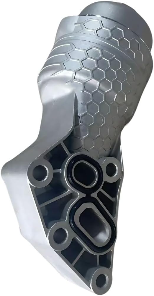 Fits for Hyundai 2014-2016 Genesis,2017-2020 G80,2020-2023 Palisade & Kia 2017-2020 Cadenza,2019-2021 Sorento,2020-2024 Telluride Upgraded Aluminum Oil Filter Housing w/Oil Filter Complete Assembly