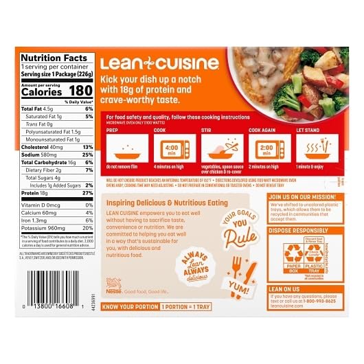 Miniatura 2 de Lean Cuisine Harina de pollo a base de hierbas, 8 onzas, paquete de 12