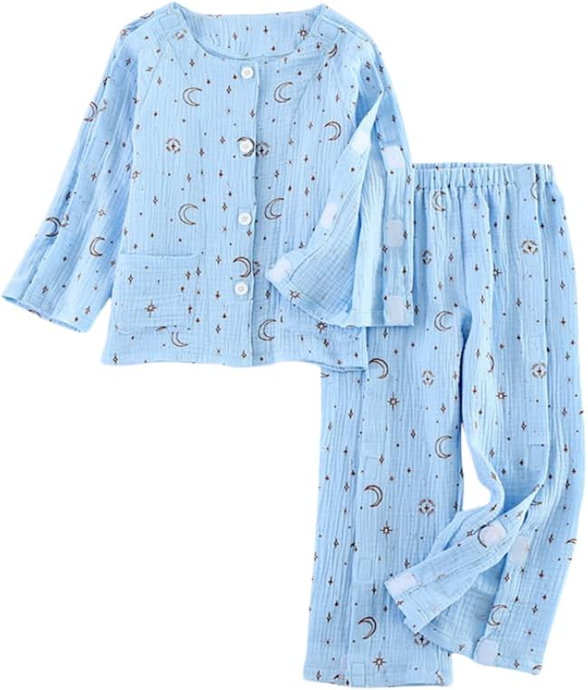 Disability Clothing for Home Care Postoperative Fracture Paste Long-Sleeved Suit for Kids Gauze and Cotton