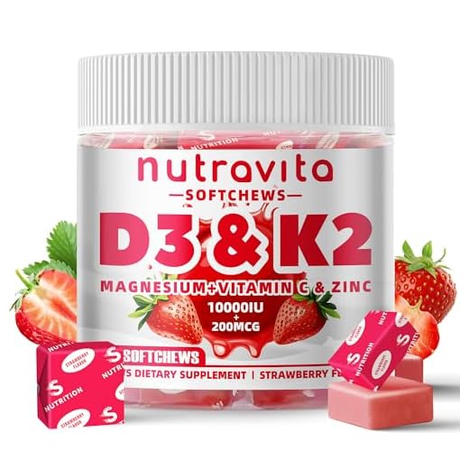 Sugar-Free D3 + K2 Chews with Calcium